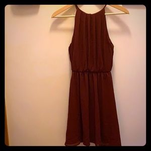 Burgundy or dark red Dress